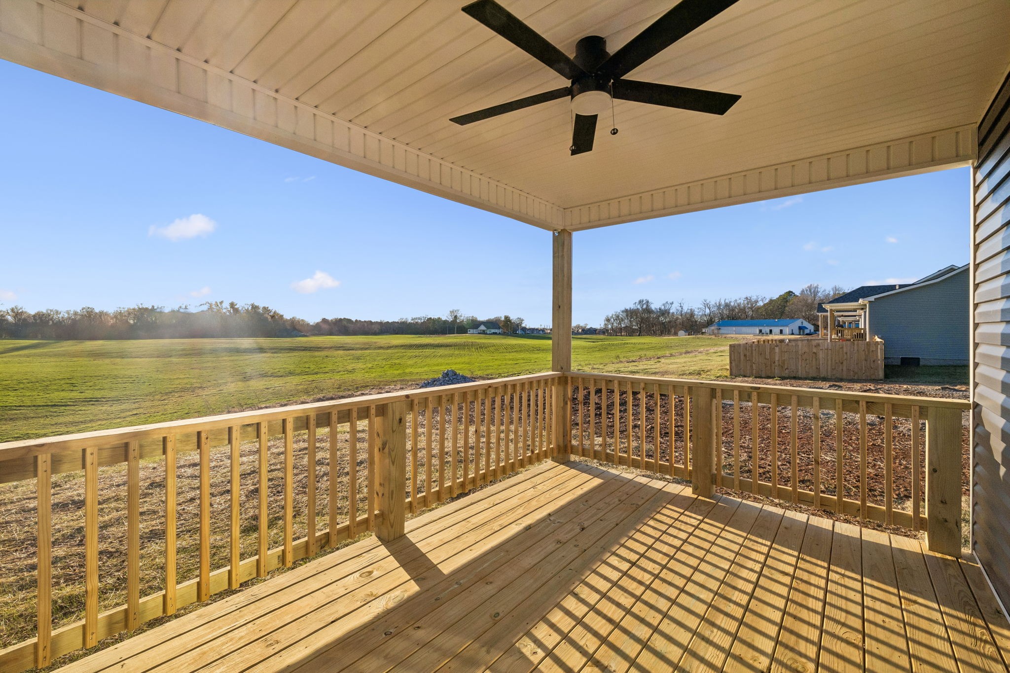 357 Hugh Hunter Road Oak Grove, KY 42262 - Photo 35 of 43 a view of a balcony with wooden floor