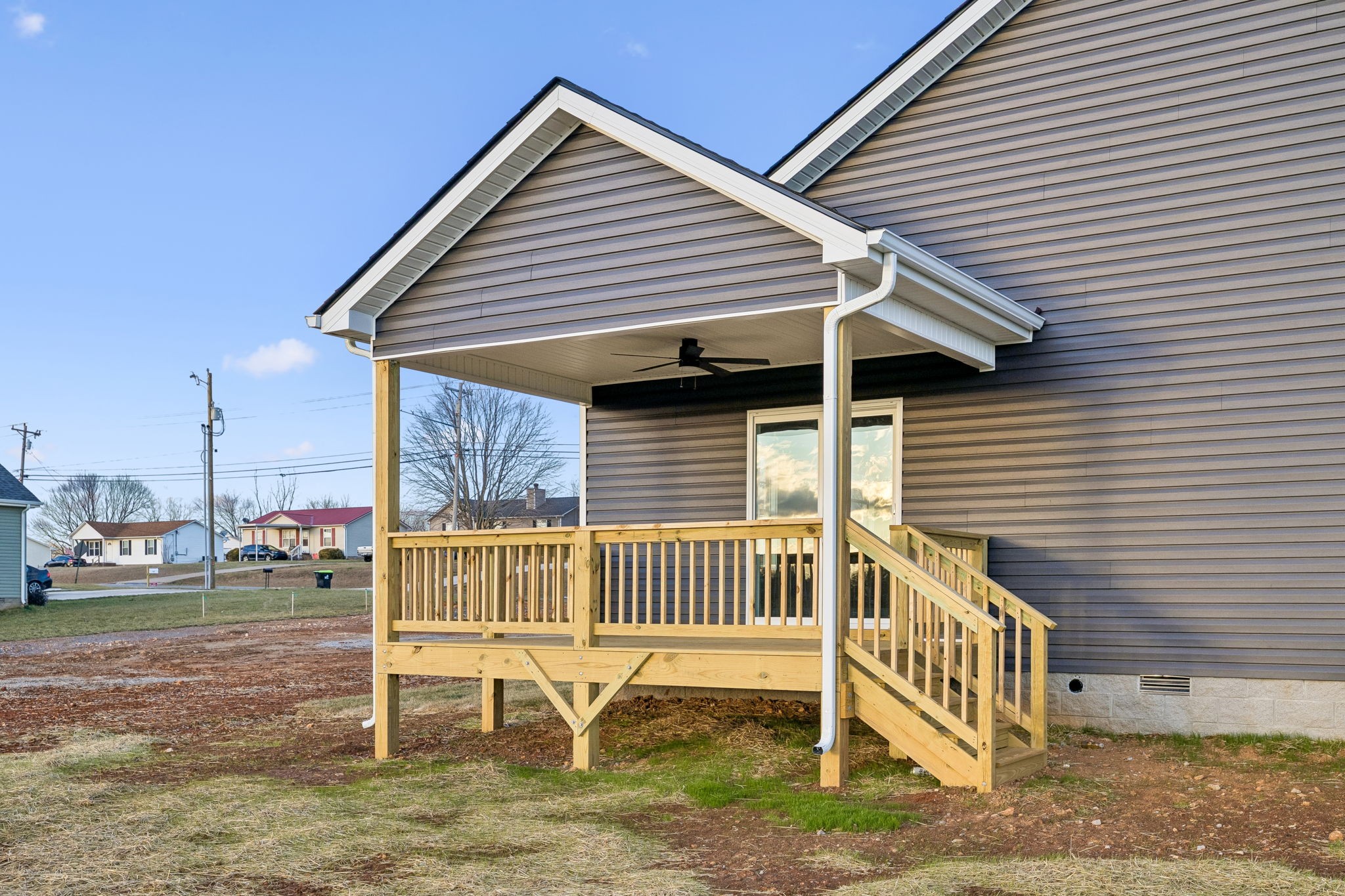 357 Hugh Hunter Road Oak Grove, KY 42262 - Photo 38 of 43 a view of a house with a yard