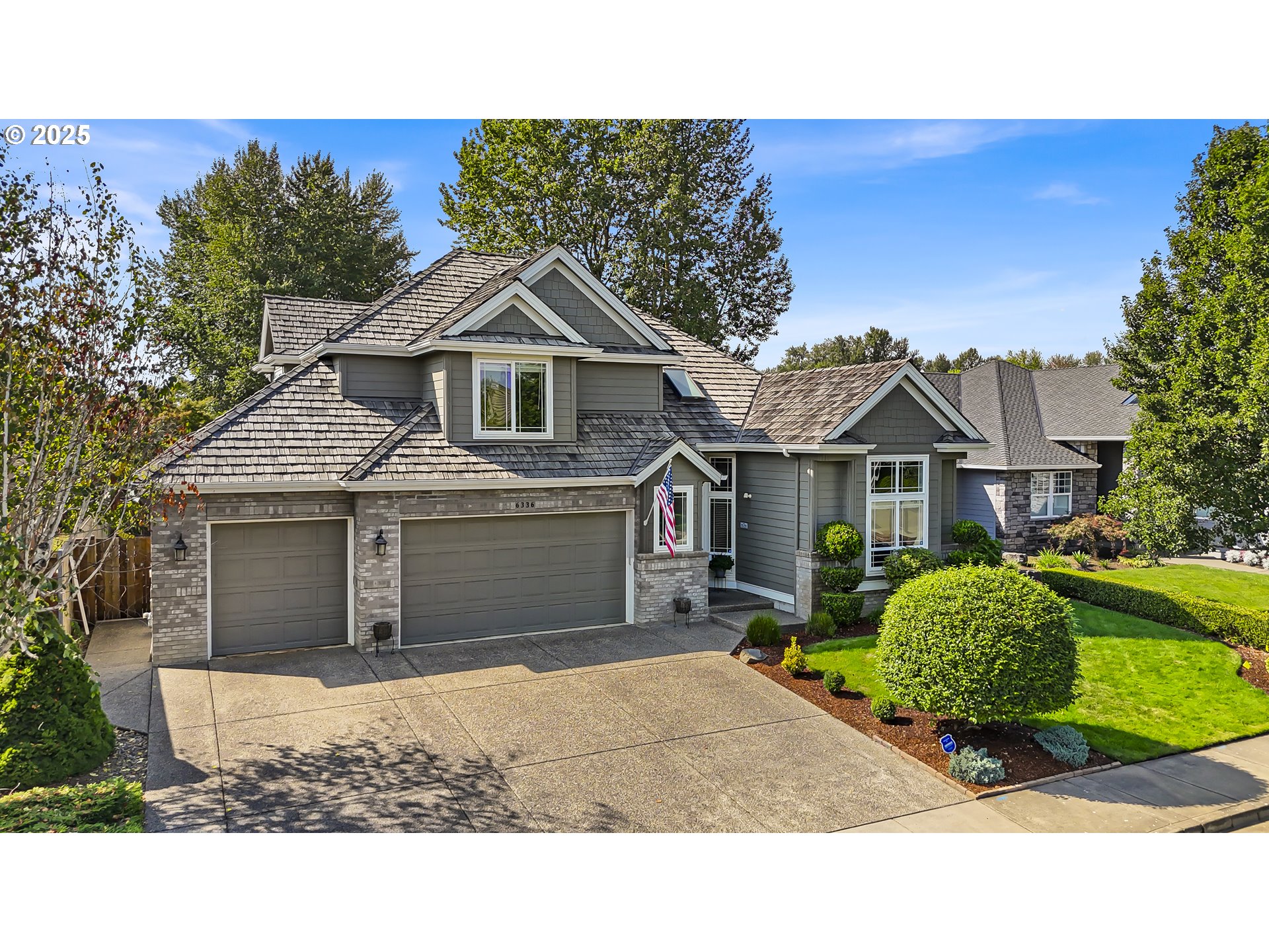 a house with a outdoor space