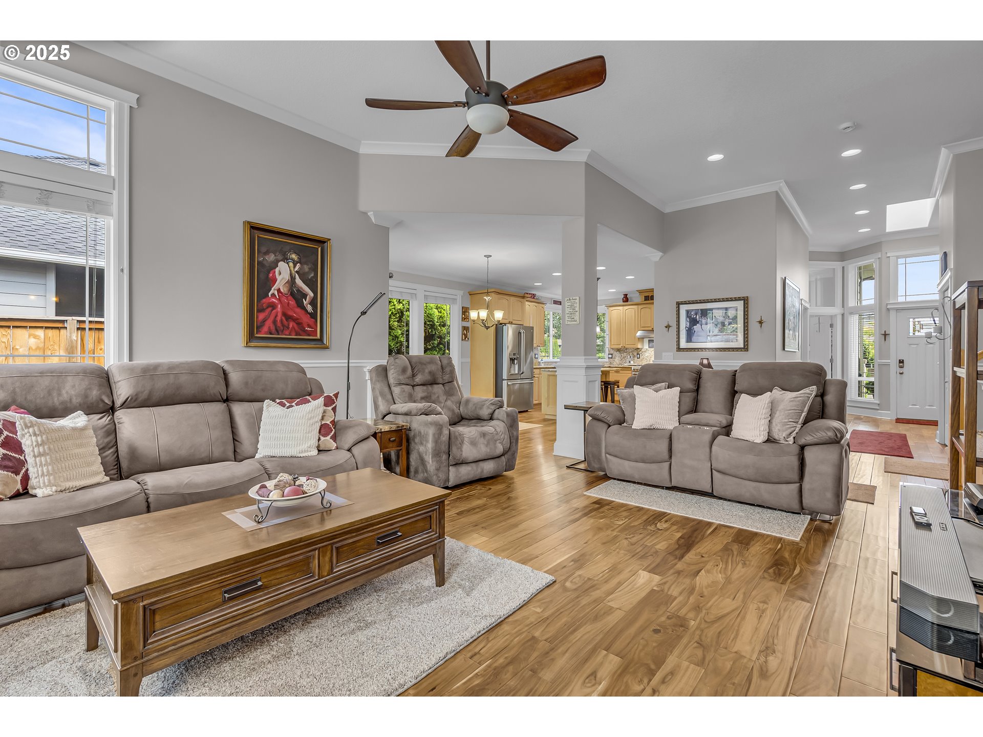 6336 Nicklaus Loop North Keizer, OR 97303 - Photo 11 of 45 a living room with furniture and a large window