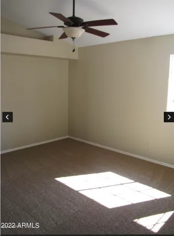 a view of small space in a room