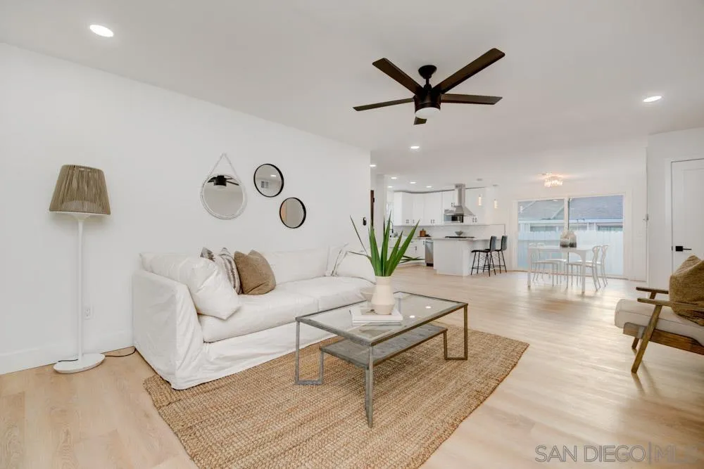 9428 Leticia Drive Santee, CA 92071 - Photo 3 of 17 a living room with furniture and kitchen view