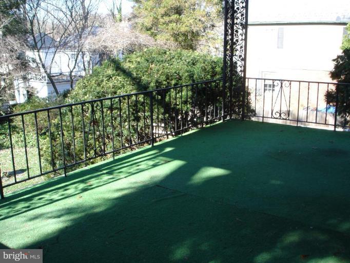 1205 Lake Falls Road Baltimore, MD 21210 - Photo 8 of 20 Covered concrete deck/balcony off Liv Rm