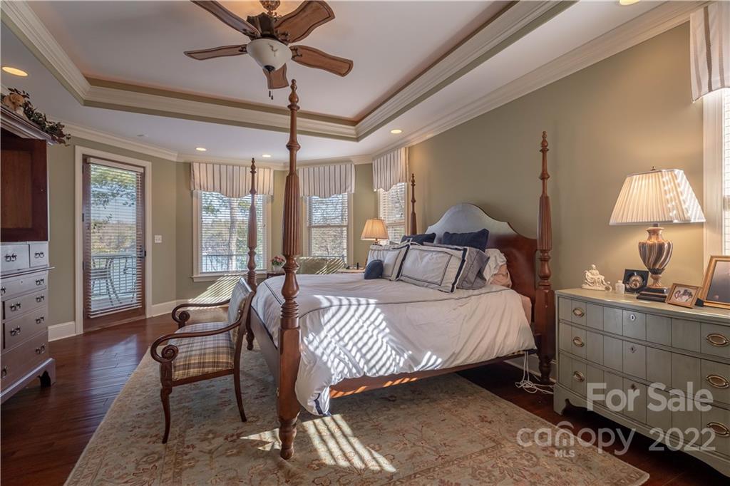 1849 Southpointe Drive Morganton, NC 28655 - Photo 13 of 48 a bedroom with a bed and wooden floor