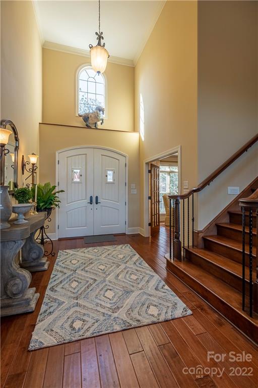 1849 Southpointe Drive Morganton, NC 28655 - Photo 17 of 48 a view of a living room and chandelier