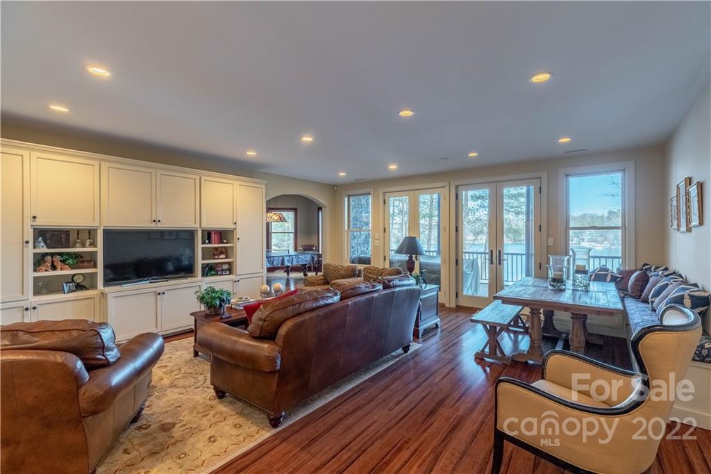 1849 Southpointe Drive Morganton, NC 28655 - Photo 27 of 48 a living room with furniture and a flat screen tv