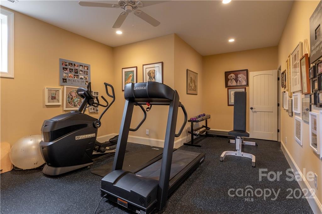1849 Southpointe Drive Morganton, NC 28655 - Photo 37 of 48 a view of a room with gym equipment