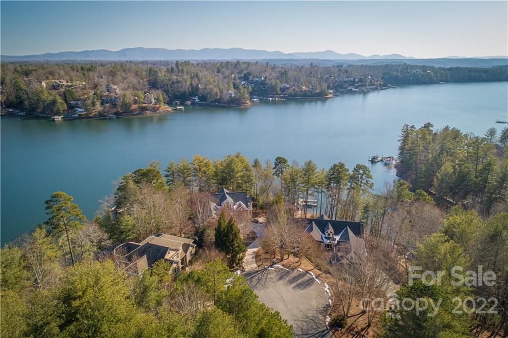 1849 Southpointe Drive Morganton, NC 28655 - Photo 46 of 48 an aerial view of a houses with a lake view