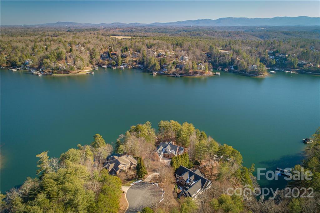 1849 Southpointe Drive Morganton, NC 28655 - Photo 48 of 48 an aerial view of a houses with a lake view