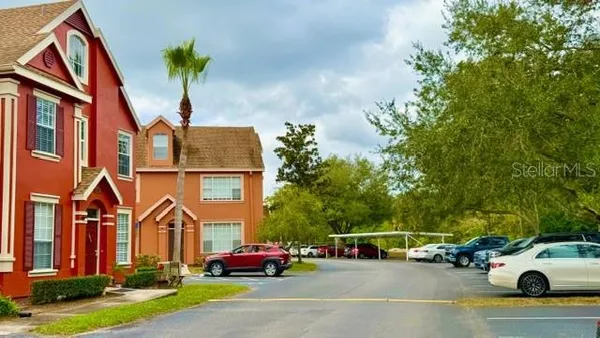 an outdoor view of old house