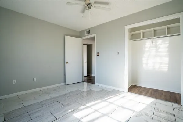 a view of a wooden floor