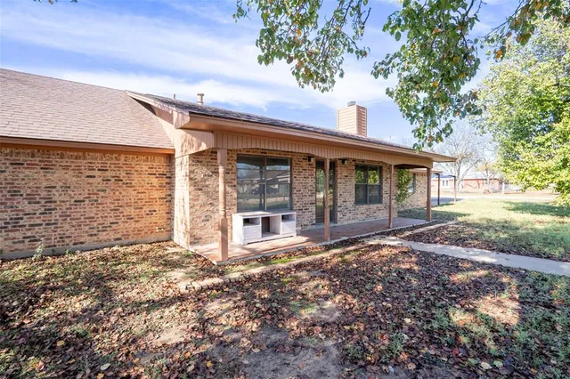 a view of front door of house
