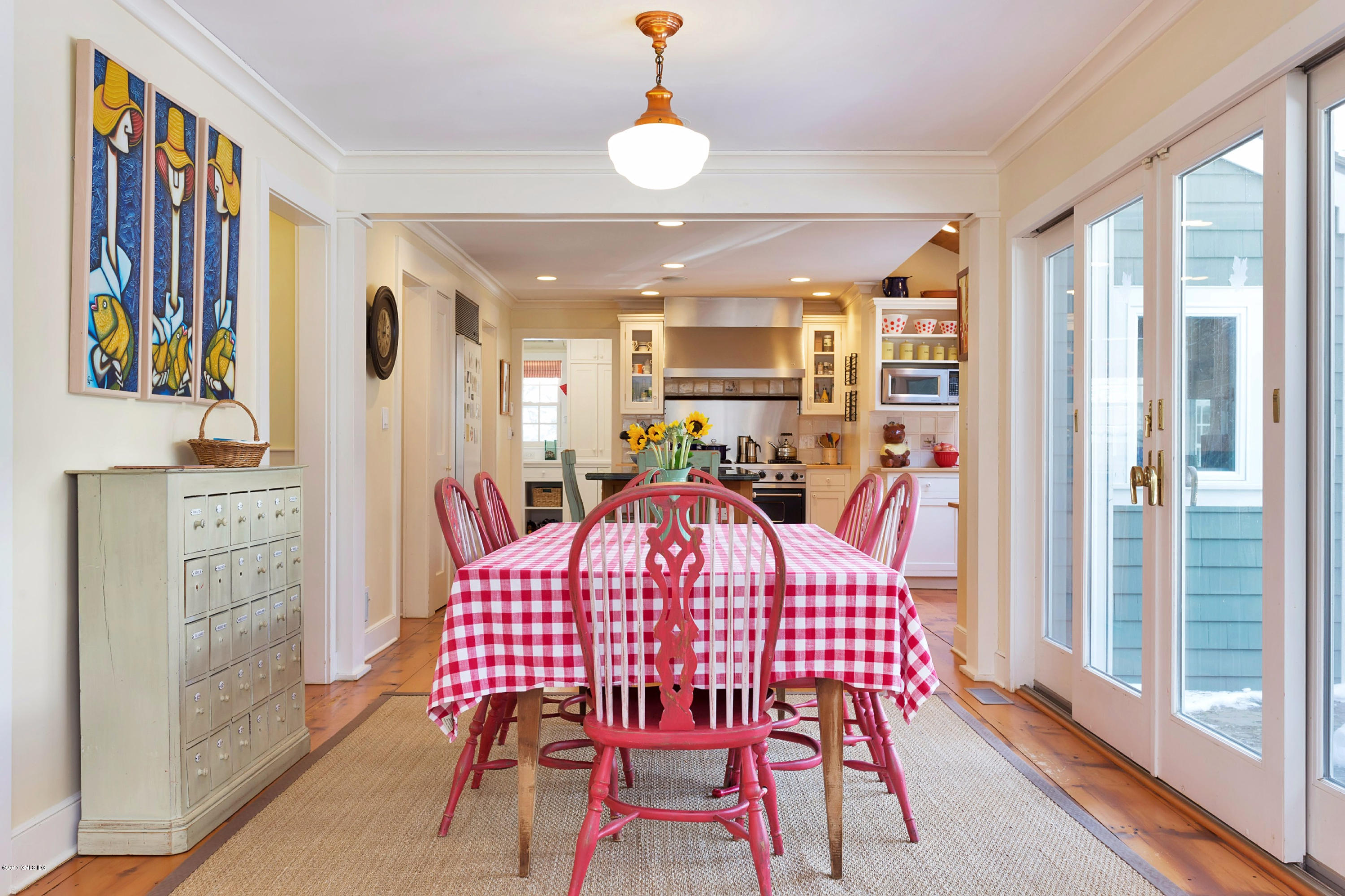 49 Gilliam Lane Riverside, CT 06878 - Photo 13 of 38 a view of a dining room with furniture