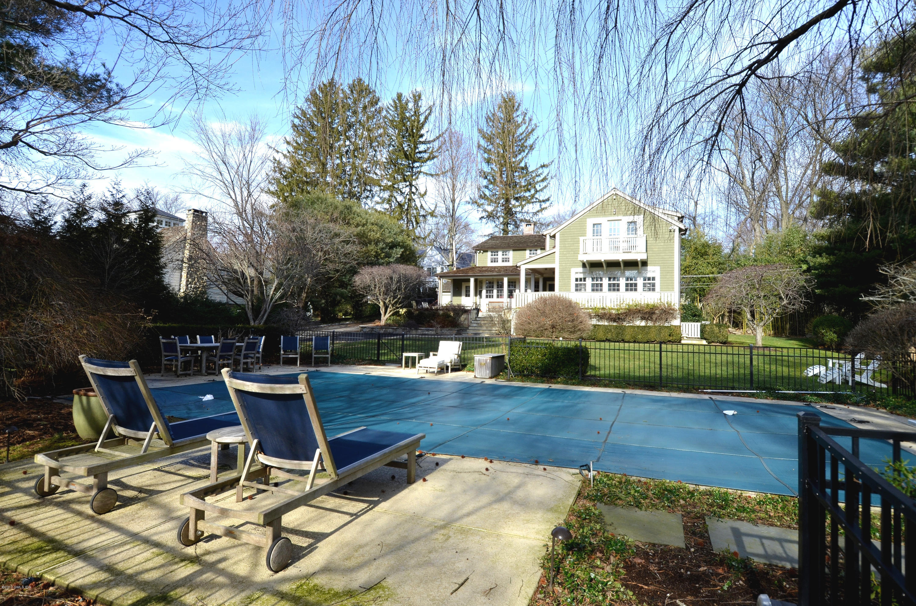 49 Gilliam Lane Riverside, CT 06878 - Photo 3 of 38 a view of a house with backyard porch and sitting area