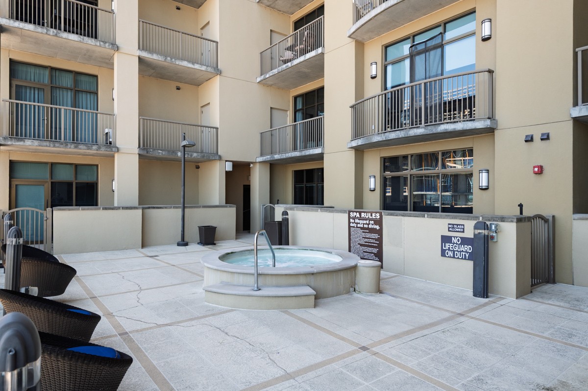 1510 Demonbreun Street, Unit 701 Nashville, TN 37203 - Photo 18 of 22 a view of dinning table and chairs in the patio