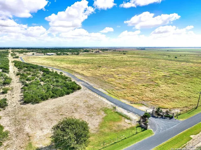 a view of an ocean and beach