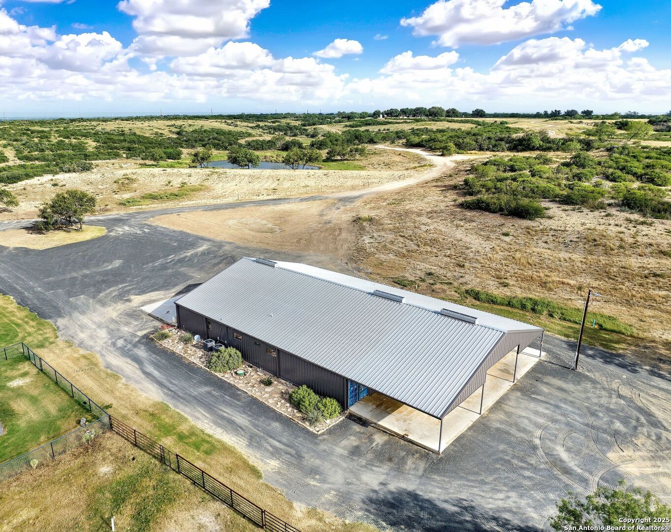 722 County Road 424 Hondo, TX 78861 - Photo 5 of 45 a view of an outdoor space and yard