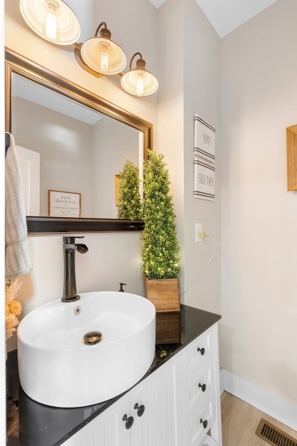 5650 Sledge Road Christiana, TN 37037 - Photo 17 of 50 a bathroom with a sink and a mirror