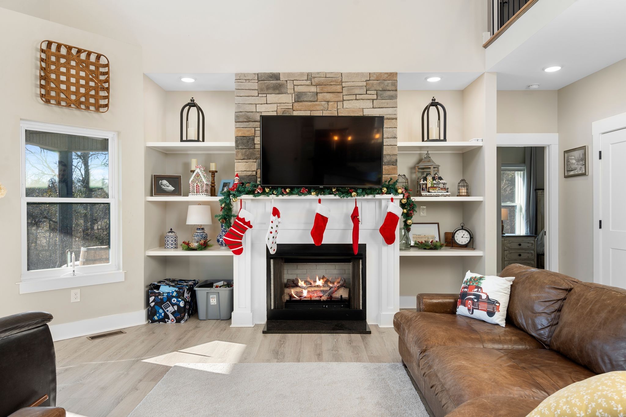 5650 Sledge Road Christiana, TN 37037 - Photo 9 of 50 a living room with furniture and a flat screen tv