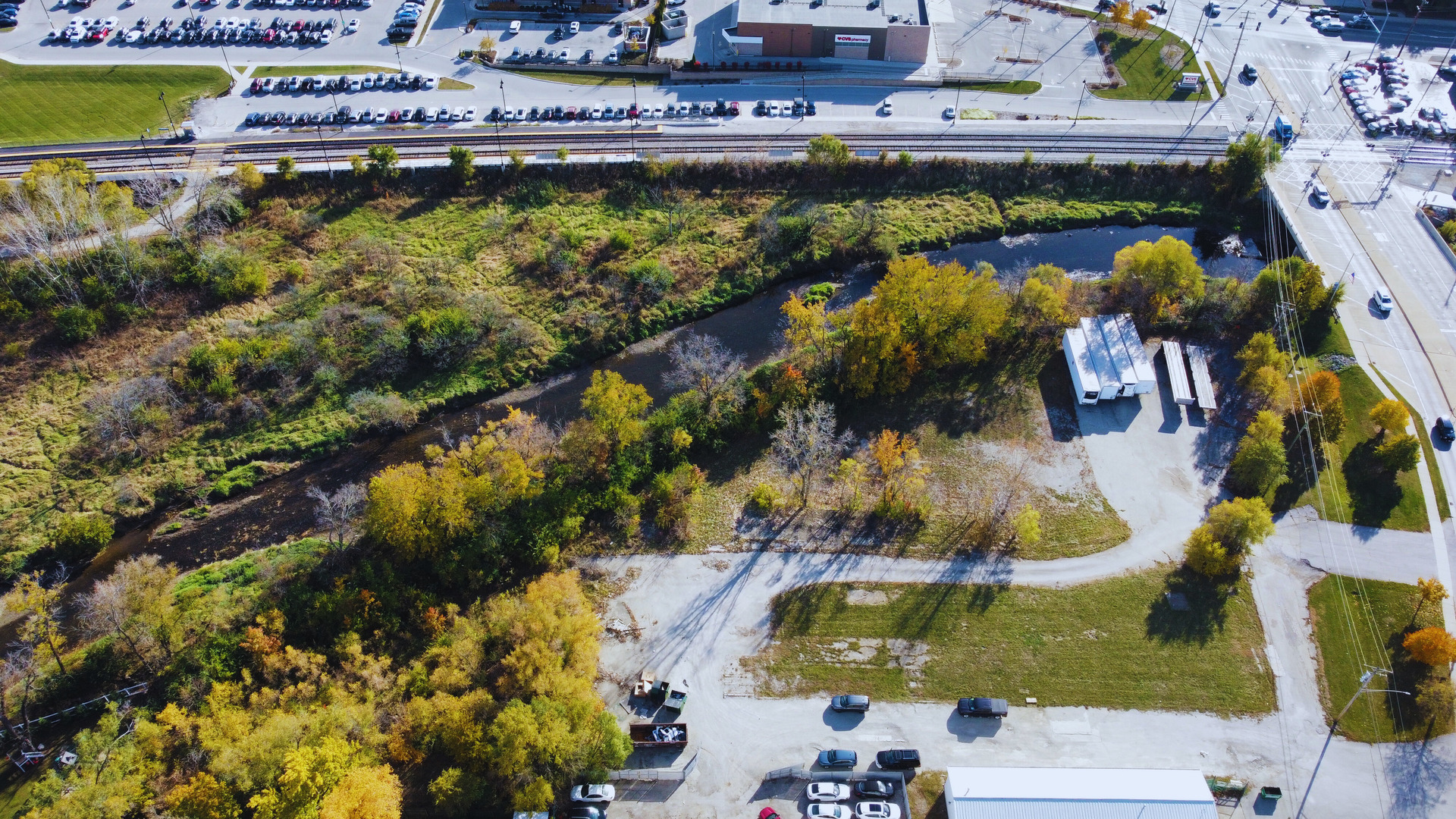 380 North Cedar Road New Lenox, IL 60451 - Photo 6 of 8 an aerial view of a swimming pool with outdoor seating