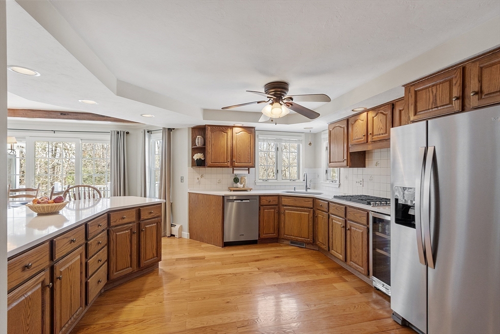 2 Abigail Drive Hudson, MA 01749 - Photo 11 of 42 a large kitchen with cabinets and stainless steel appliances