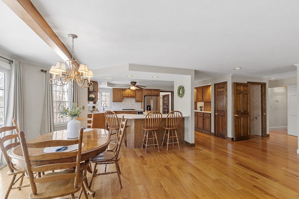 2 Abigail Drive Hudson, MA 01749 - Photo 19 of 42 a view of a dining room with furniture and wooden floor
