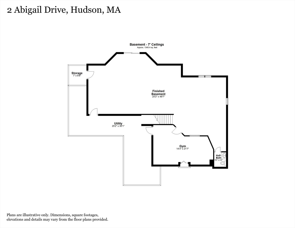 2 Abigail Drive Hudson, MA 01749 - Photo 42 of 42 a picture of floor plan