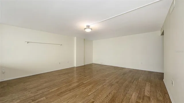 wooden floor in a room
