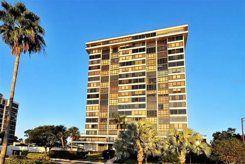 a front view of a building