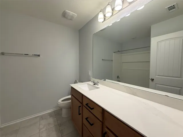 a view of empty room