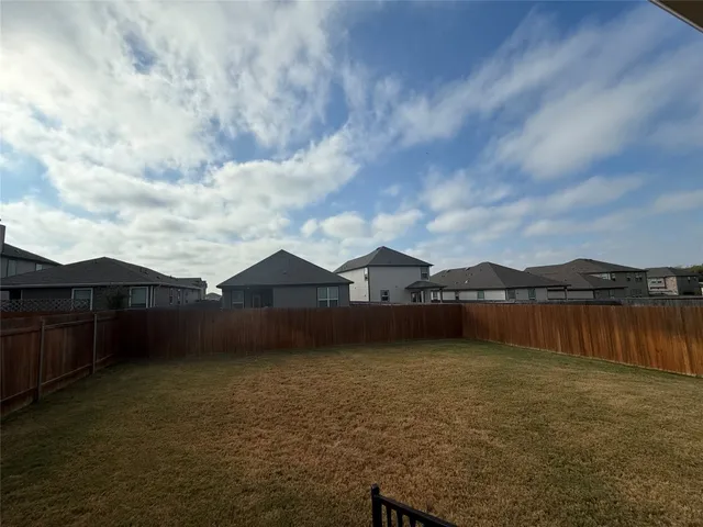 a building view with a seating space