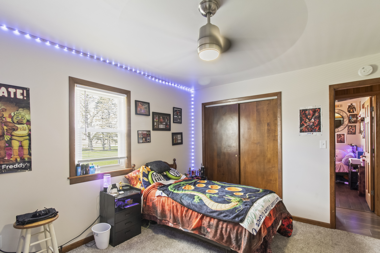 812 West 3rd Street Gilman, IL 60938 - Photo 12 of 19 a bedroom with bed and a window