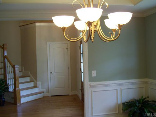 534 Chapanoke Road Raleigh, NC 27603 - Photo 8 of 12 View from the dining room looking into the two story foyer. Foyer