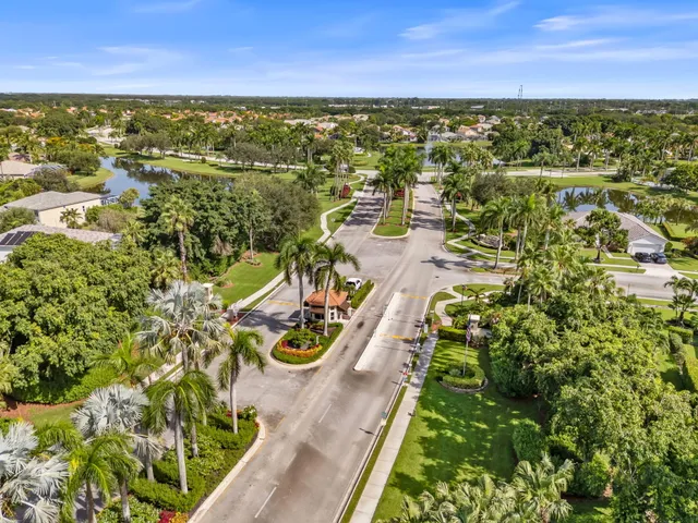a view of a lake with outdoor space