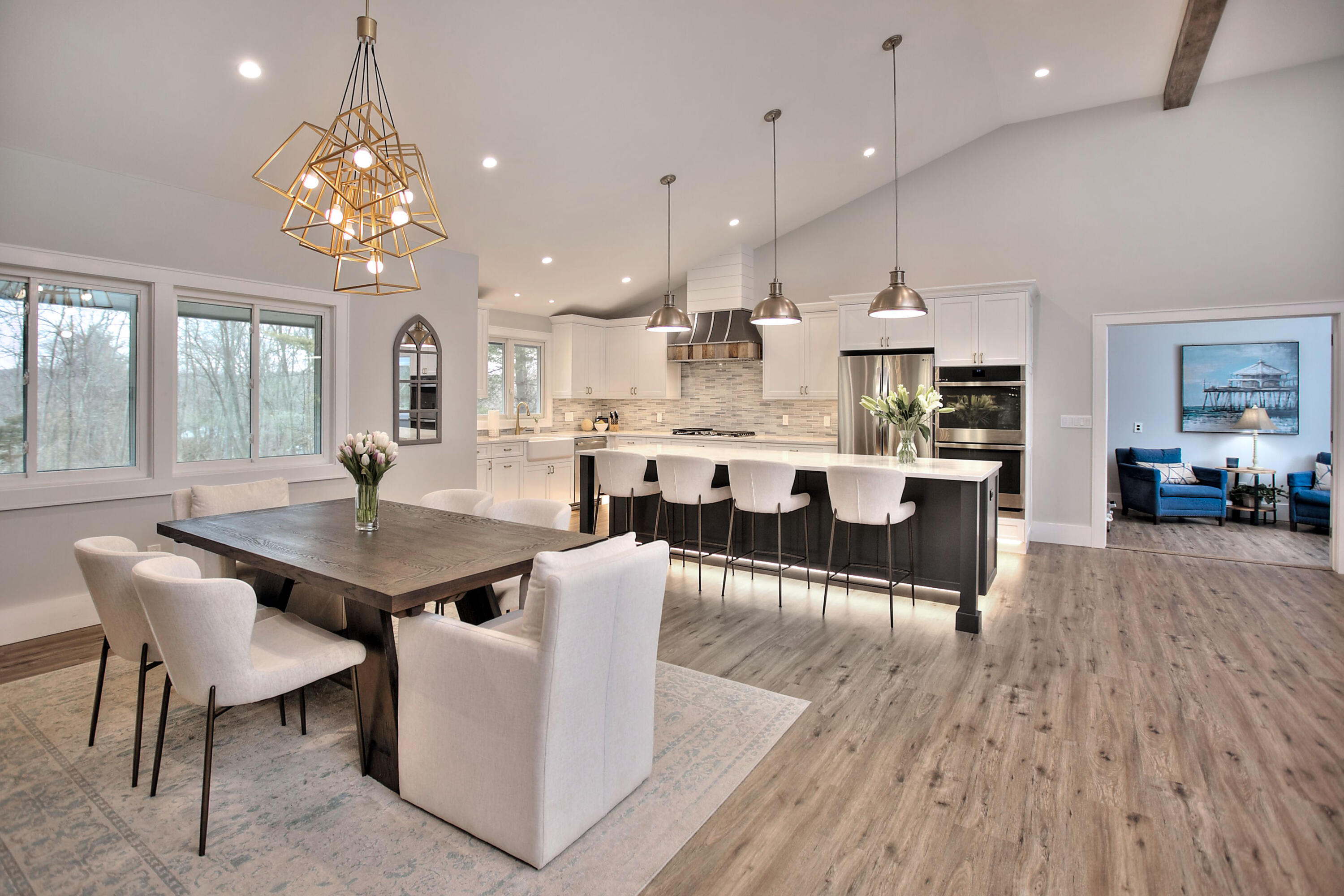 665 Silvermine Road New Canaan, CT 06840 - Photo 11 of 42 Dining to kitchen