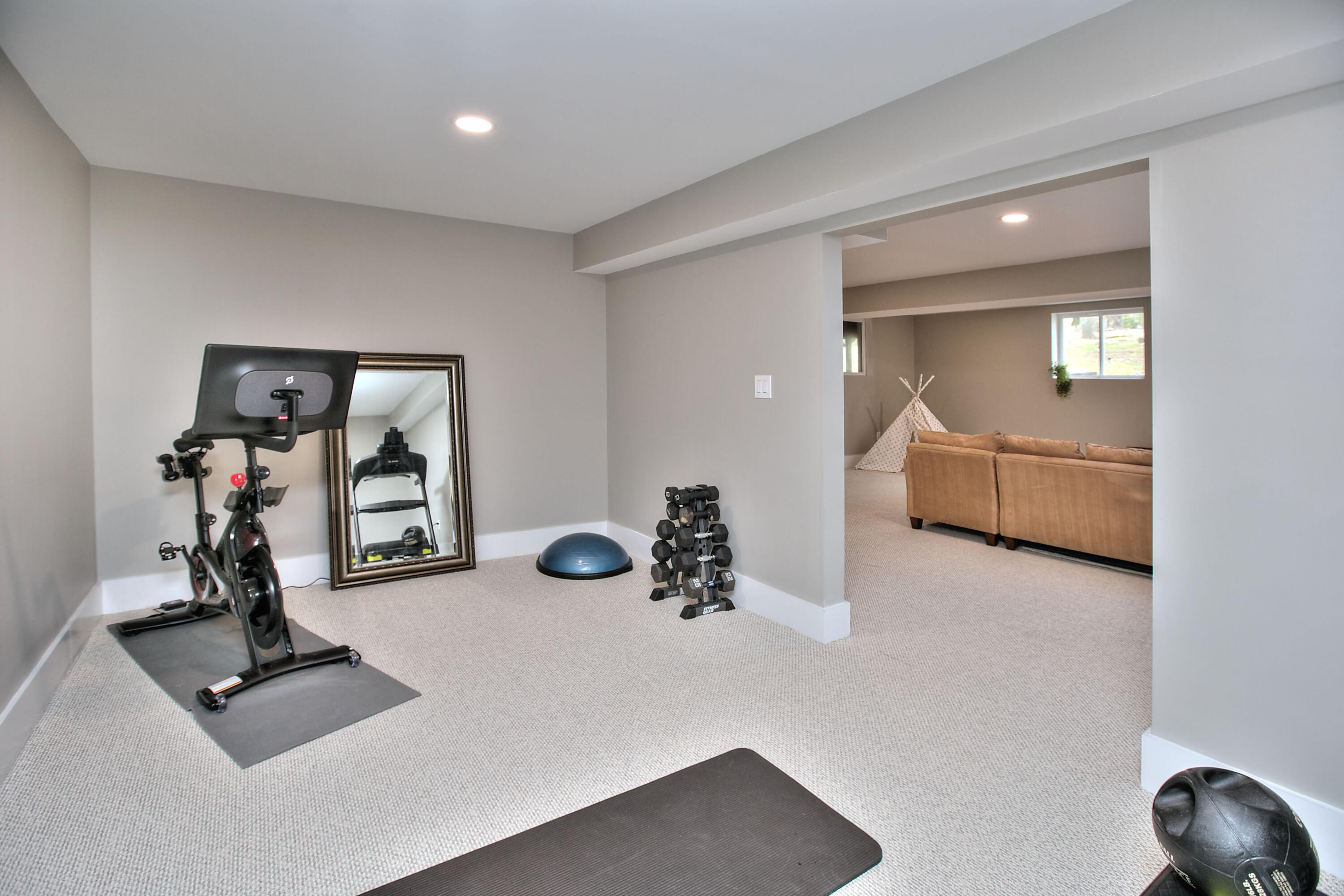 665 Silvermine Road New Canaan, CT 06840 - Photo 32 of 42 Lower level exercise studio