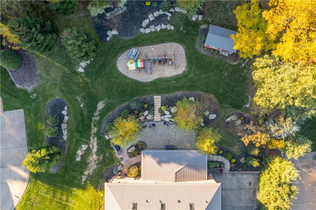 102 Lantern Circle McMurray, PA 15317 - Photo 23 of 25 an aerial view of a house with a swimming pool