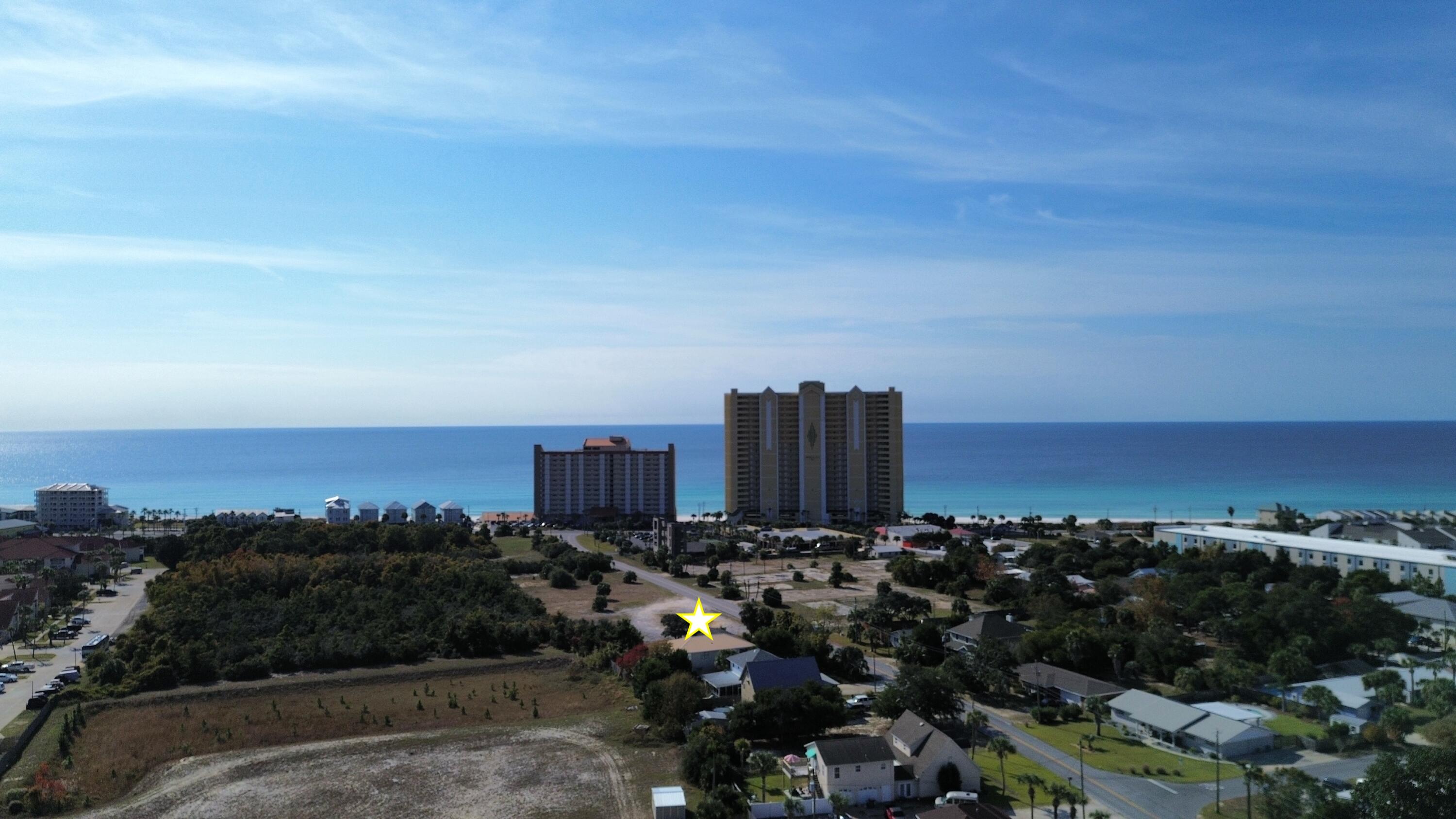 197 Cobb Road Panama City Beach, FL 32413 - Photo 4 of 18 an aerial view of multiple house