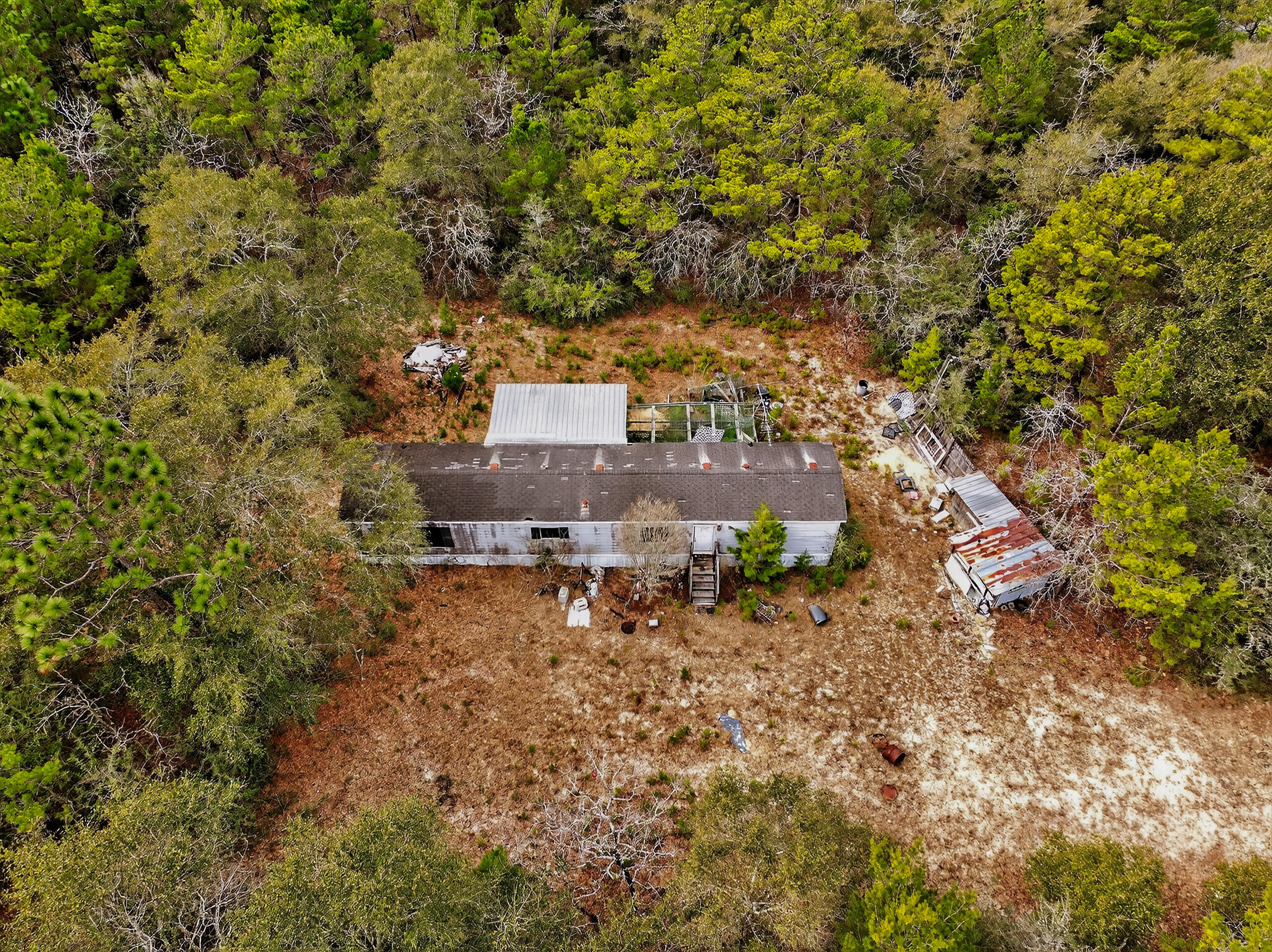 610 Spring Hill Road DeFuniak Springs, FL 32433 - Photo 12 of 20 a view of a house with a yard