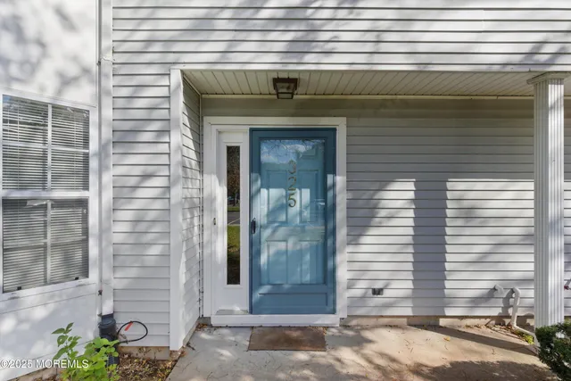 a front view of a house with outdoor