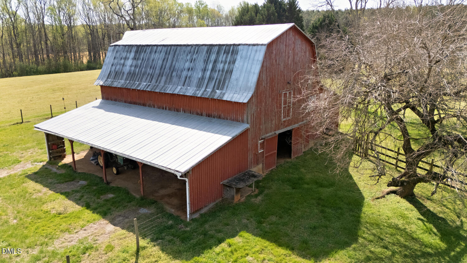 7416 Orange Grove Road Hillsborough, NC 27278 - Photo 30 of 35 barn drone