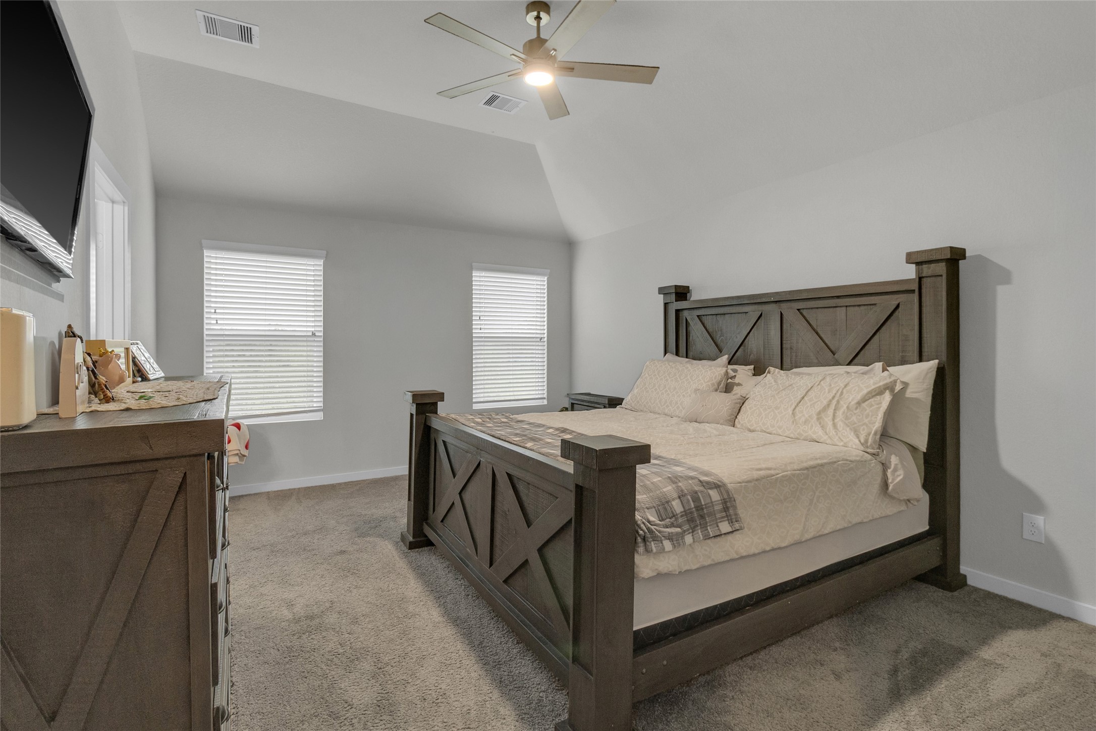 2314 Village Side Trail Rosenberg, TX 77471 - Photo 17 of 31 a bed room with a bed and a television