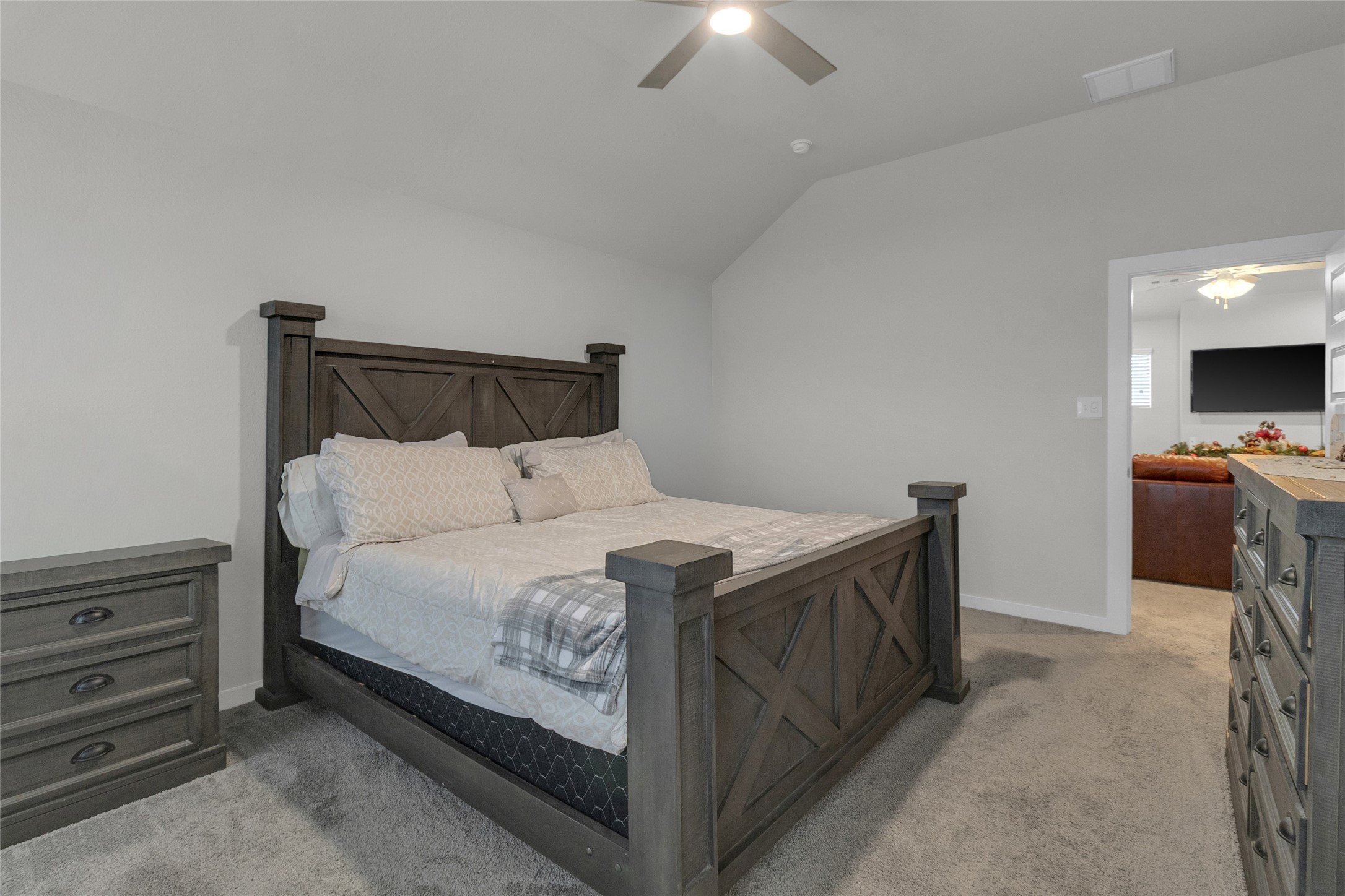 2314 Village Side Trail Rosenberg, TX 77471 - Photo 18 of 31 a bed room with a bed and a television