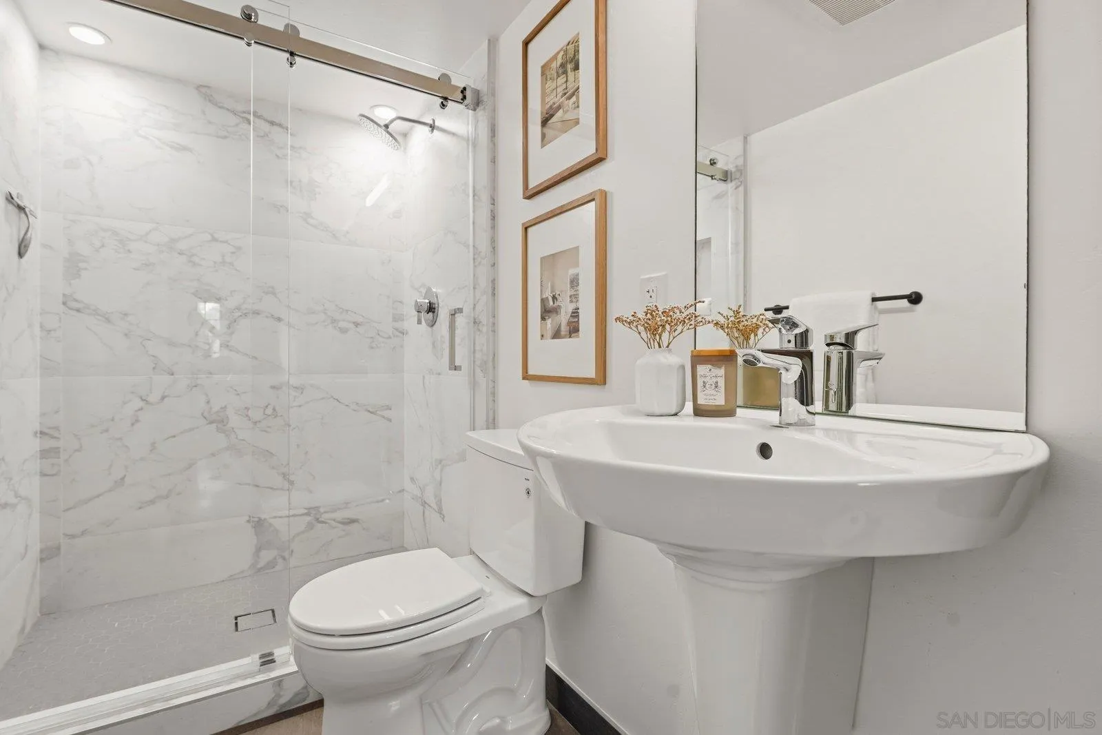 3132 Don Rolando Escondido, CA 92025 - Photo 27 of 56 a bathroom with a sink toilet and shower