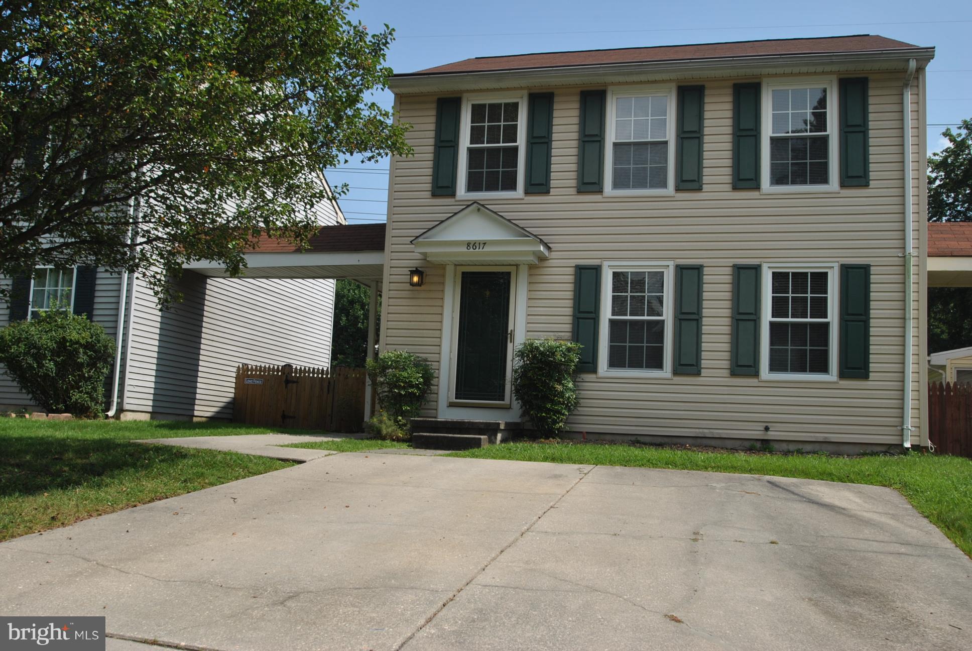 8617 Heathermill Road Baltimore, MD 21236 - Photo 2 of 20 FRONT OF HOME - 2 CAR DRIVEWAY