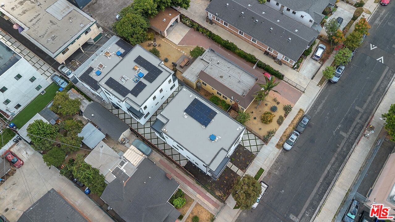4703 Saturn Street Los Angeles, CA 90019 - Photo 36 of 37 an aerial view of a house