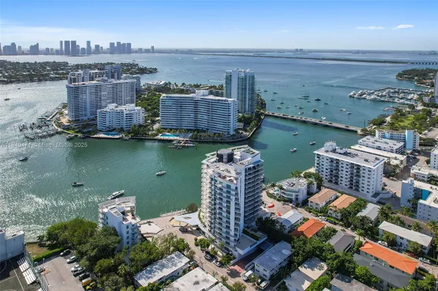 a view of a lake from a balcony