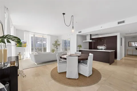 a kitchen with kitchen island white cabinets and stainless steel appliances