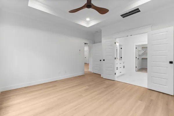 wooden floor in an empty room