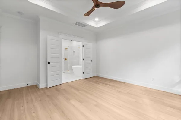 wooden floor in an empty room